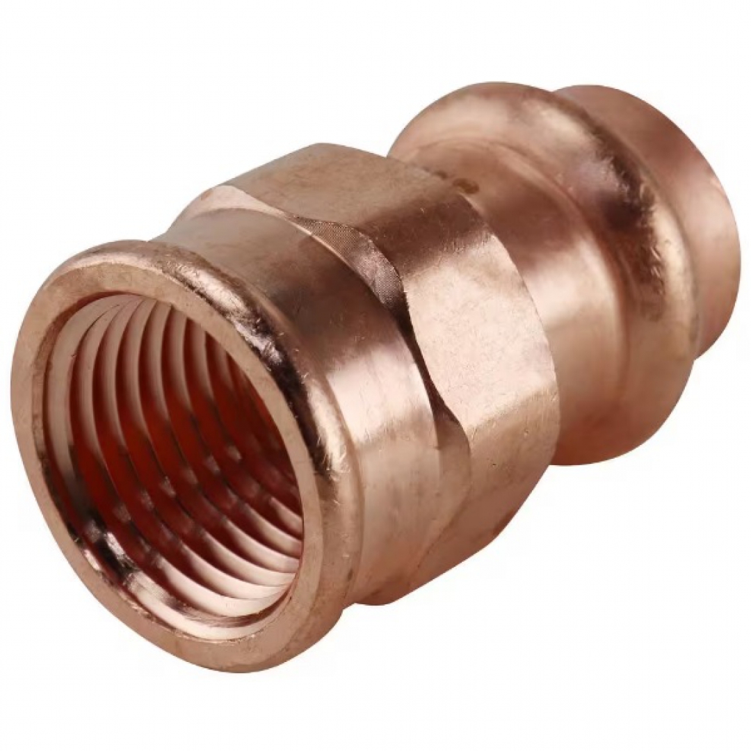 APOLLO VALVES APOLLO VALVES Copper Press Female Adapters - P x FPT APOLLO VALVES APOLLO VALVES Copper Press Female Adapters - P x FPT